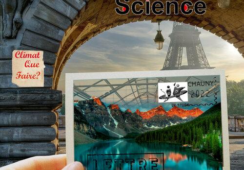 La Fête de la Science 2022 aux Lycées Publics de Chauny Logo Fête de la Science - LGT Gay Lussac Chauny