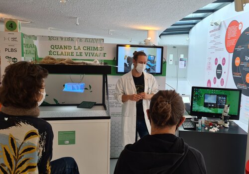 Stand Xperium Saison 4 Quand la chimie éclaire le vivant Stand Xperium Saison 4 Quand la chimie éclaire le vivant