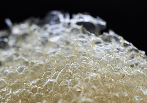 Matériau isolant architecturé : mousse de polyuréthane 