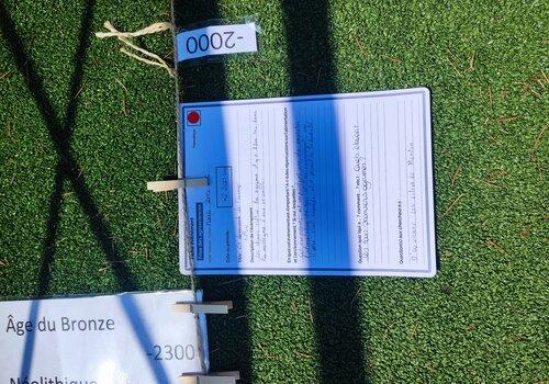 INRAE Village des Agrosciences - La frise chronologique des Agrosciences La frise chronologique des Agrosciences