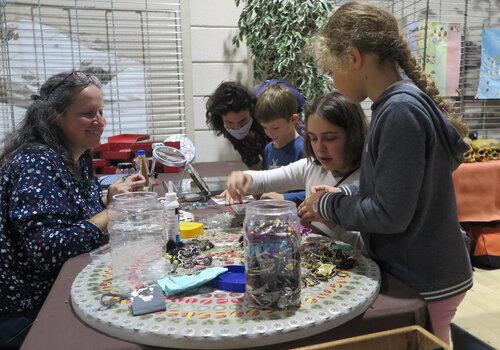 Création à partir d'objets recyclés