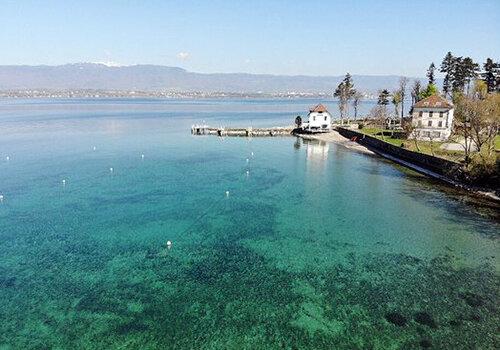 Photo du Léman au niveau de Chens-sur-Léman