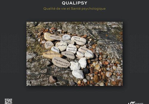 L’équipe "Qualité de Vie et santé Psychologique" (QualiPsy) accueille des enseignants-chercheurs issus de la psychologie du travail, de la psychologie clinique et pathologique, et du champ de la santé. Ses travaux portent sur l’analyse des facteurs, des mécanismes et des conséquences de l’altération vs. optimisation de la qualité de vie et de la santé psychologique dans la population adulte « tout venant » et dans des contextes de vie particuliers (e.g., travail, maladie, situations de vulnérabilité). > htt