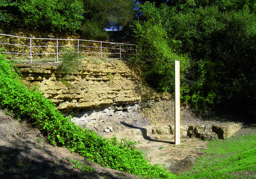 Vue de l'ancienne carrière 