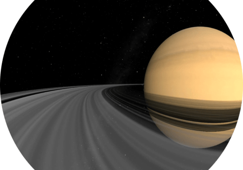 photo de Saturne et de ses anneaux
