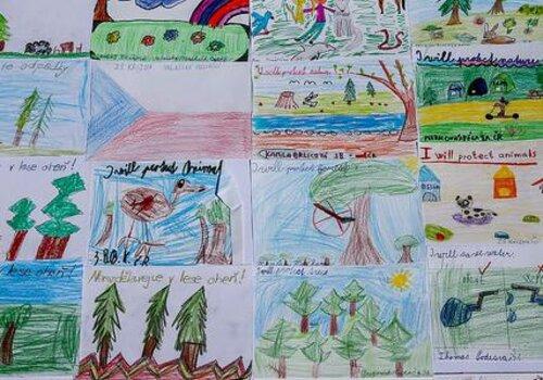 Dessinner le climat idéal Le climat idéal dessiné