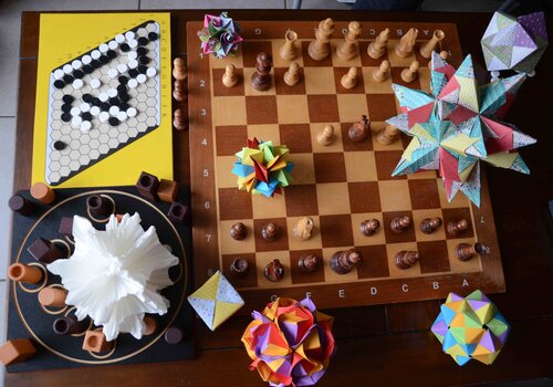 Jeux, origami
