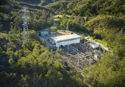 Vue aérienne de la centrale de Neaoua