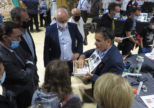 Stand Arkema à la Fête de la Science 2021