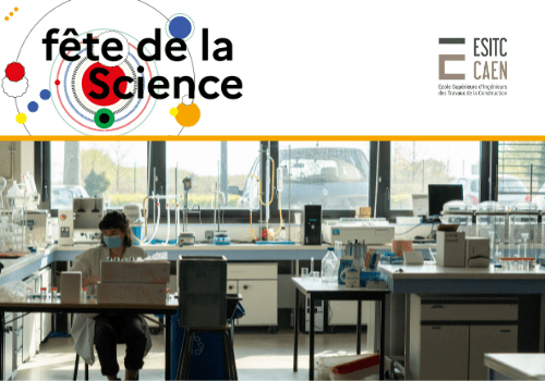 Découvrez les laboratoires de recherche de l'ESITC Caen Visites du laboratoires fête de la science 2022 ESITC Caen