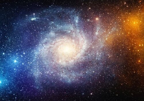 Galaxie Spirale - vue d'artiste Galaxie Spirale - vue d'artiste