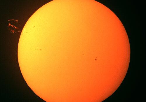 Venez toucher le soleil sans vous bruler !