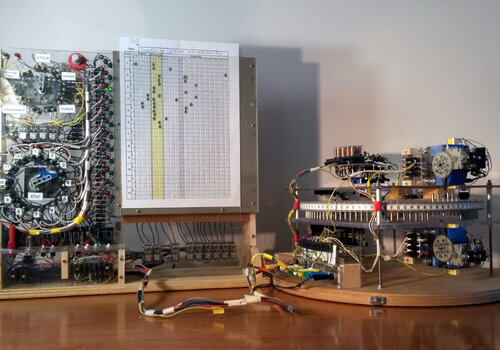 photographie de la machine de Turing