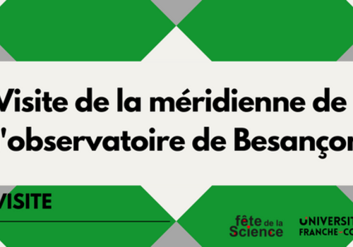 Visite de la méridienne de l'observatoire de Besançon