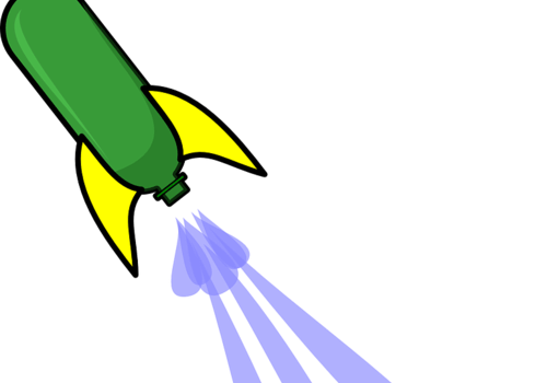 Fusée à eau