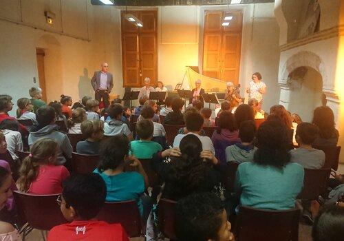 concert pédagogique avec Les Passions orchestre baroque de Montauban