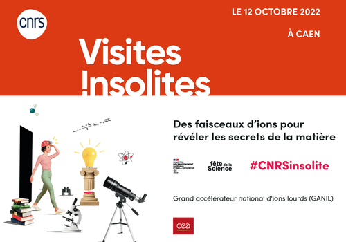 Visite insolite du CNRS "Des faisceaux d’ions pour révéler les secrets de la matière" au GANIL Visite insolite du CNRS "Des faisceaux d’ions pour révéler les secrets de la matière" au GANIL