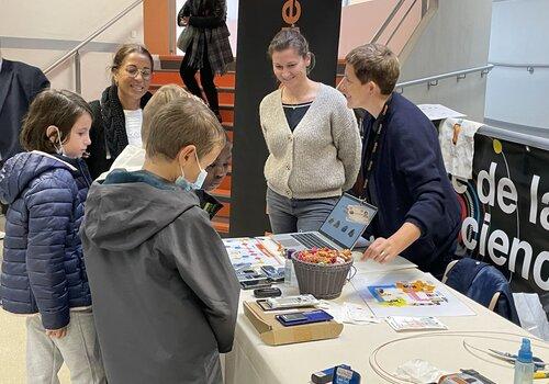 Echange sur le village des sciences du Madrillet