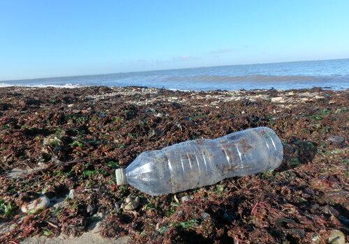 Bouteille en plastique 