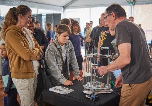 Fête de la science 2022 Présentation du robot parallèle