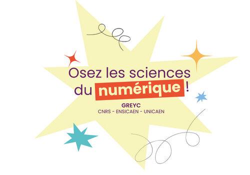 Visuel Fête de la Science ENSICAEN GREYC