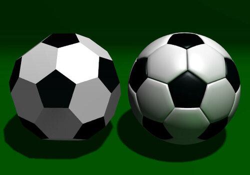 Ballon en mosaïque pour une simulation informatique