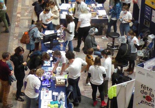 Le stand de l'IBMC à l'occasion de la FDS 2022