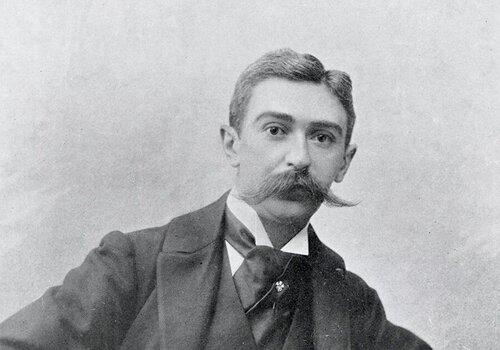 Pierre de Coubertin portrait
