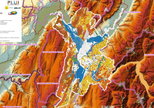 Cartographie harmonisée des aléas naturels sur les 49 communes de Grenoble-Alpes Métropole