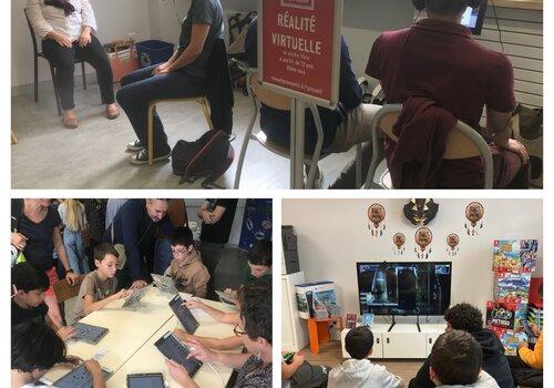 Réalité virtuelle, tablettes, jeux Réalité virtuelle, tablettes, jeux