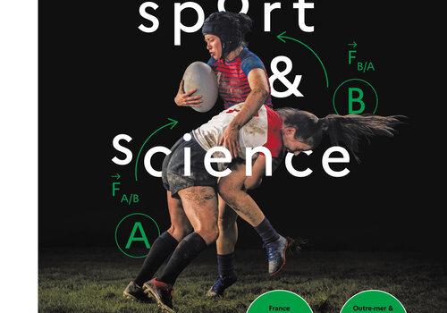 Affiche de la Fête de la Science 2023 - Thème Sport & Science