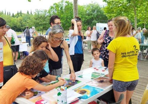 Stand de l'Association Les Petits Débrouillards