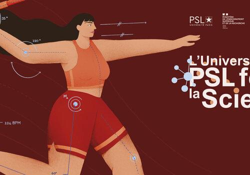 Bannière "PSL Fête la Science autour du sport et de la santé