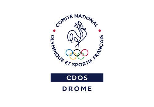 Logo officiel CDOS 26 Logo CDOS 26