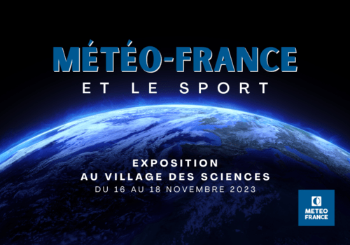 Météo-France et le sport: une exposition flyer expo meteo-france