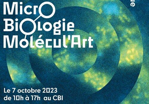 Microbiologie Molécul’Art Affiche