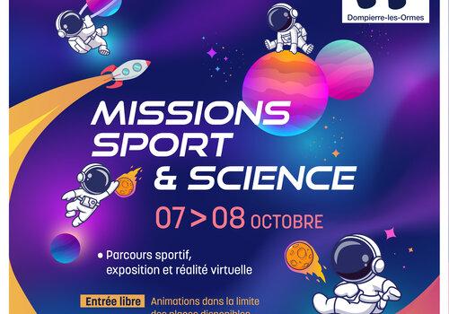 Affiche de la fête de la science 2023 au Lab71