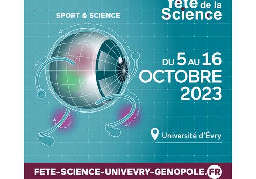 La Fête de la Science c'est pour tout le monde ! bonhomme "œil" stylisé