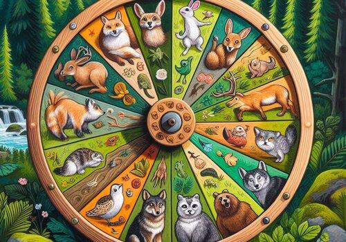 La roue de la biodiversité animale
