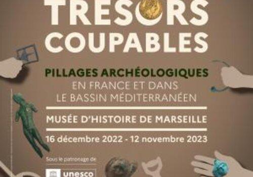 Affiche exposition Trésors coupables