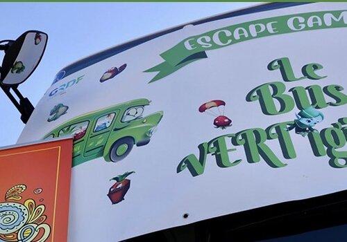 Bus Vert'igineux- Bandeau visuel d'annonce Bus Vert'igineux- Bandeau annonce retouché de Villepinte