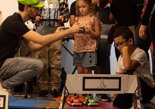 Mario Kart Live Home Circuit Stand Mario Kart-Village des Sciences 2022