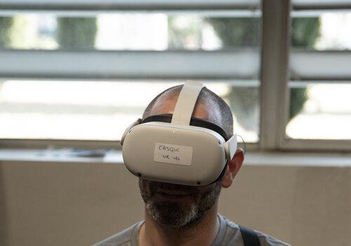 Casque de réalité virtuelle