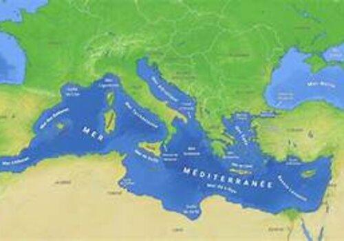 Carte Méditerranée Carte Méditerranée