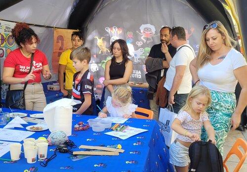 ateliers lors e la fete de la science 2023