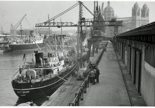 mécanisation du port industriel de Marseille 