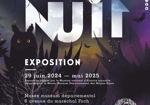 Affiche exposition Nuit