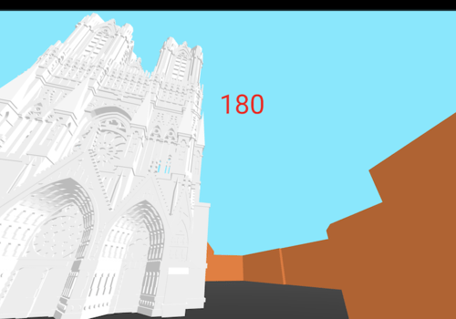 VR Temple Run Capture d'écran de fin de niveau