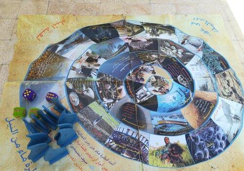 Plateau du jeu de l'eau