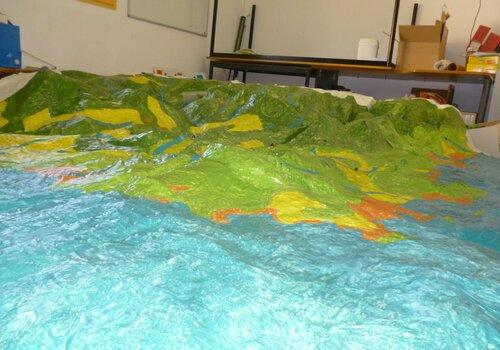 maquette créee par les enfants du club science